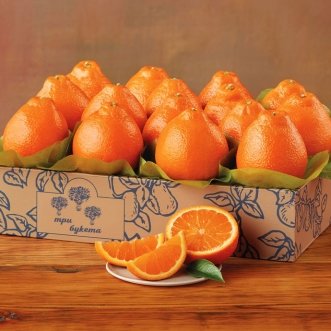 Коробочка с апельсинами