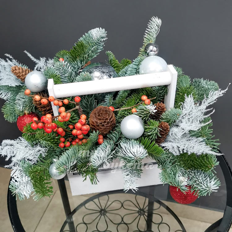 Настольное украшение на Новый год (доп. фото)