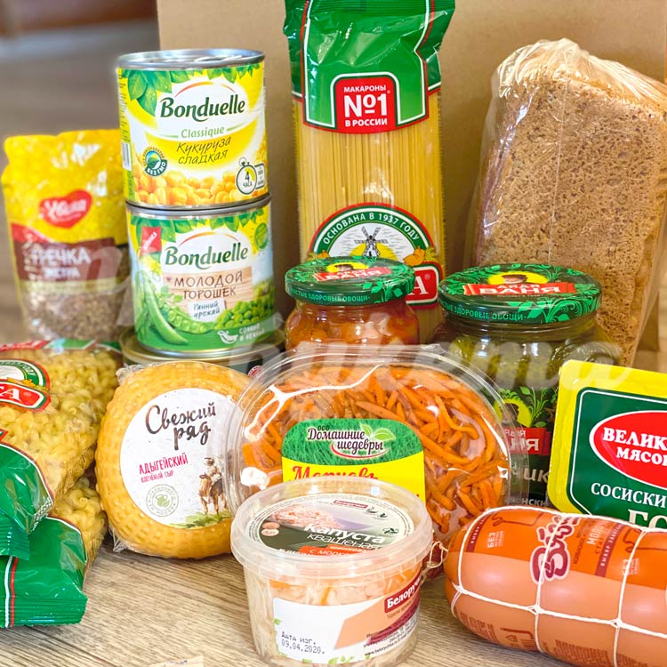 Продуктовое ассорти Макси (вблизи)